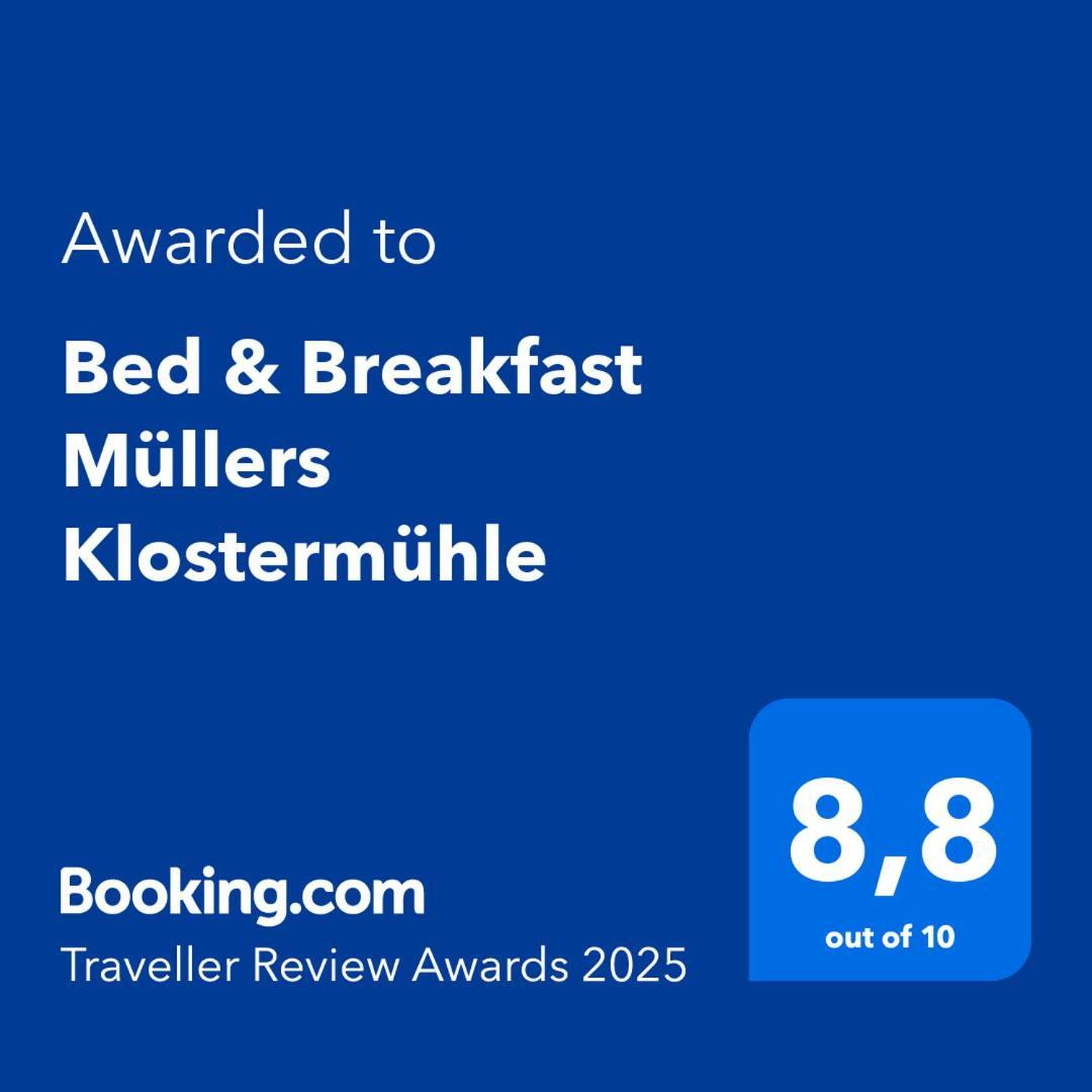 Bed & Breakfast Muellers Klostermuehle Muenstertal Exterior photo